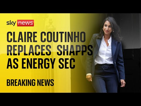 Cabinet reshuffle: Claire Coutinho announced as Energy Secretary