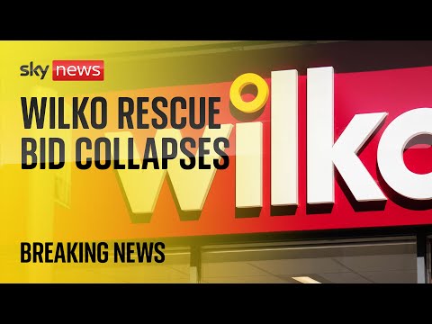 Wilko rescue bid collapses placing jobs at risk