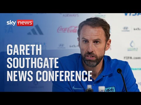 Gareth Southgate news conference