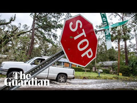Hurricane Idalia leaves trail of destruction and flooding in its wake in Florida