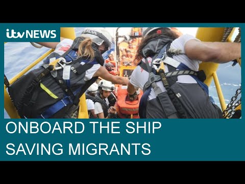 ‘Save lives and do no harm’: On board the Geo Barents rescue ship saving migrants at sea | ITV News