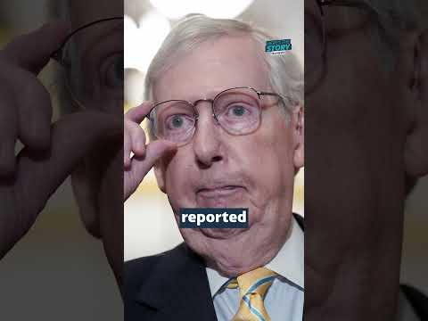 Why does this politician keep freezing? #itvnews #usa #america #mitchmcconnell #freeze