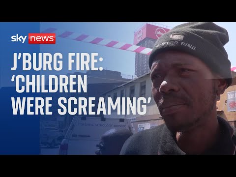 South Africa: Survivor describes horrifying scenes as blaze swept building