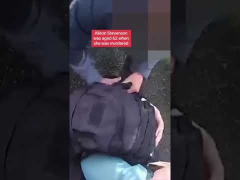 The moment Cameron Dancey-Stevenson was arrested for killing his 62-year-old grandmother