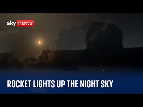 SpaceX: Falcon 9 launch lights up Florida’s night sky