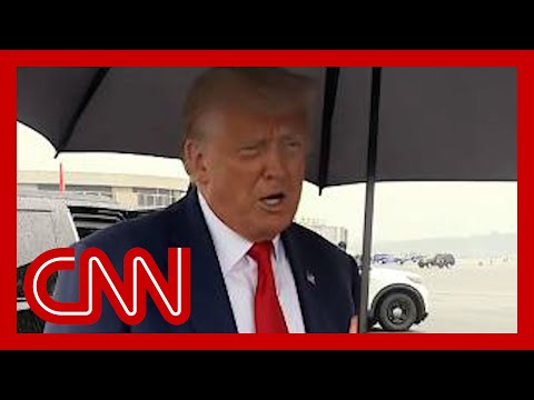 Donald Trump speaks following arraignment for criminal charges