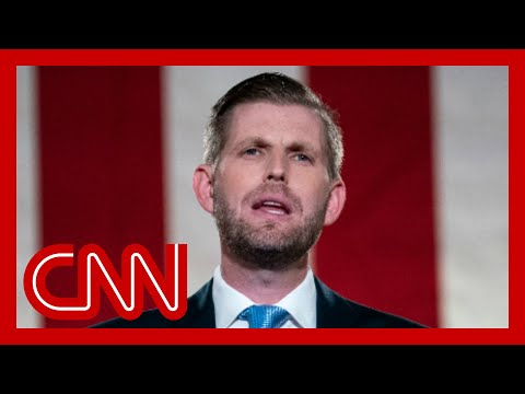 Eric Trump once promoted ‘lock her up’ chants. Here’s what he’s saying now