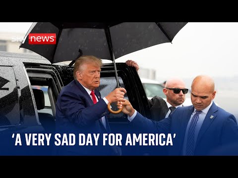 Donald Trump: ‘This is a very sad day for America’