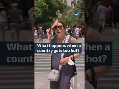 What happens when a country gets too hot? #itvnews #heatwave #weather #summer #iran