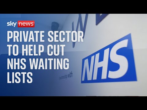 Govt turns to private sector in attempt to cut NHS waiting lists