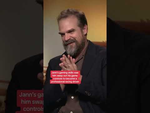 David Harbour on real scenes in Gran Turismo