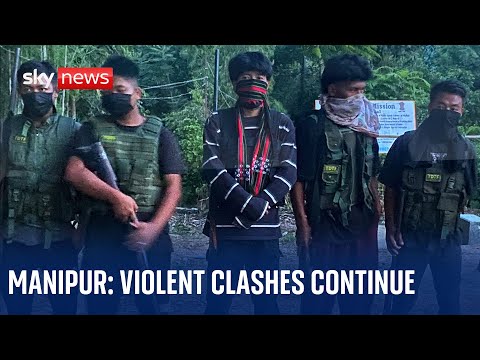 Manipur: Violent clashes continue in northeast of India