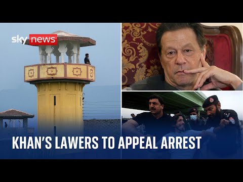 Imran Khan: Lawyers to appeal conviction as protesters stay home fearing a crackdown