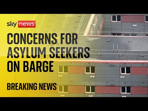 Concerns for asylum seekers taken to Bibby Stockholm barge