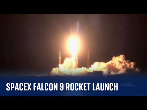 SpaceX launches Falcon 9 rocket from Cape Canaveral, Florida