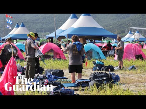 South Korea to evacuate scout jamboree as typhoon looms