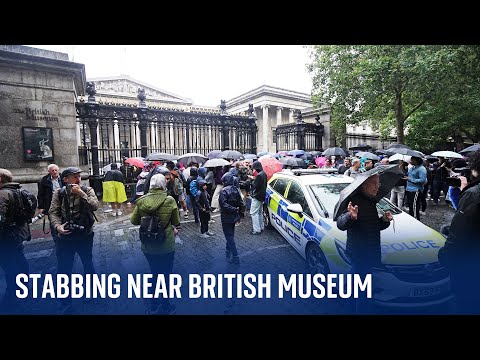 Man arrested after stabbing near to the British Museum