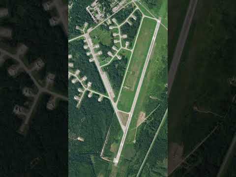 Moment drone strikes Russian plane