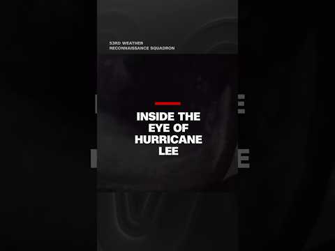 Inside the eye of Hurricane Lee