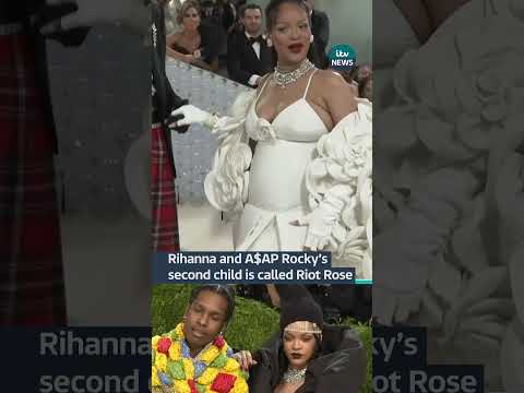 Rihanna and A$AP Rocky announce their child’s name #news #uk #usa