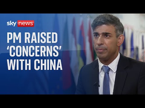 Sunak raised ‘very strong concerns’ with Chinese premier after alleged spy arrested