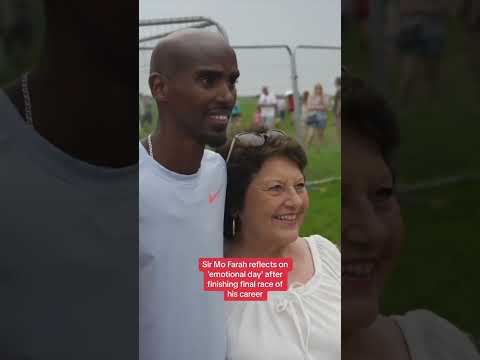 Sir Mo Farah reflects on ’emotional day’