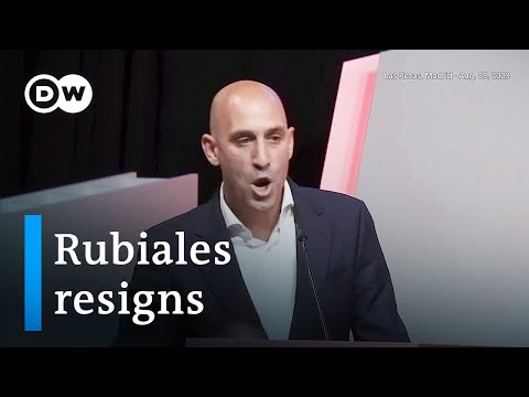Spain’s football boss Rubiales quits over World Cup kiss | DW News