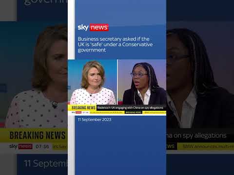 Business sec asked if the UK is ‘safe’ under a Conservative govt
