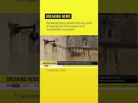 Parliamentary researcher accused of spying says he is ‘innocent’