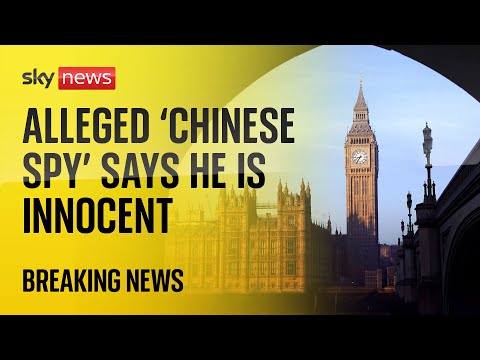 Parliamentary researcher accused of spying for China says he is innocent