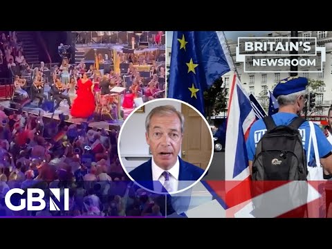 European flags flown at the Proms ‘rude, insulting and inappropriate!’ Nigel Farage is disgusted
