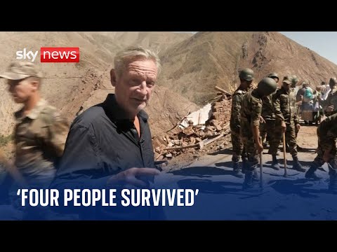 ‘Four people survived in that town’: Stuart Ramsay reports from Morocco during rescue efforts