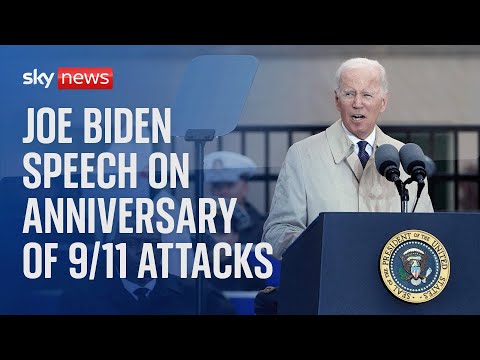 Watch live: US President Joe Biden delivers speech on 22nd anniversary of 9/11 attacks
