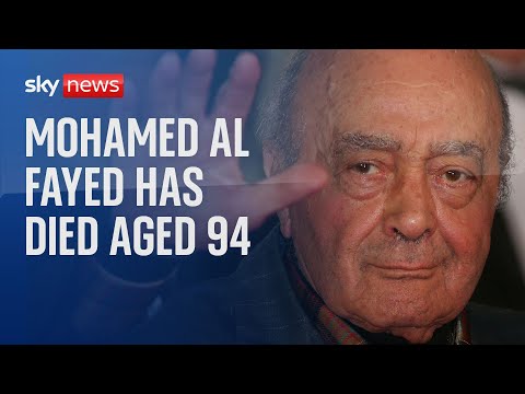 Former Harrods owner Mohamed Al Fayed dies aged 94