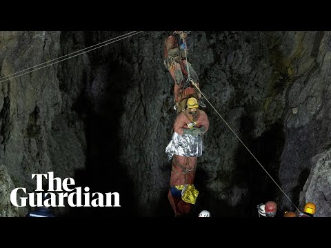 US explorer rescued after spending more than a week in Turkish cave