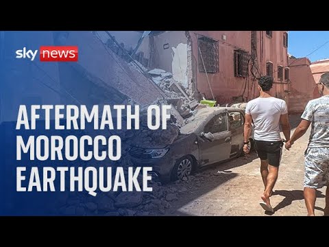 Watch live: Aftermath of Morocco earthquake