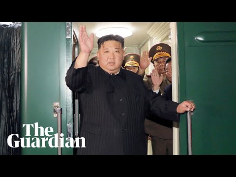 North Korean leader Kim Jong-un departs for meeting with Putin in Russia