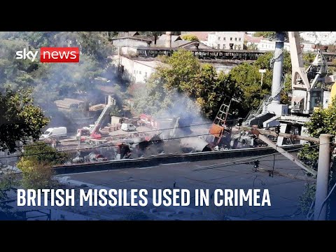 Ukraine War: ‘First time’ British cruise missiles used in Crimea