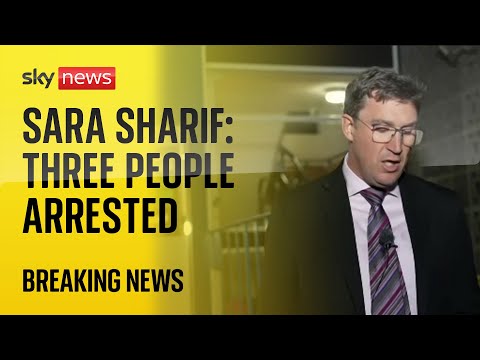 Sara Sharif: Three people arrested over death of 10-year-old girl