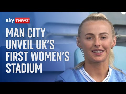 New Manchester City stadium becomes first dedicated to women’s football in the UK