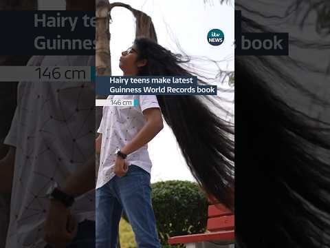 Who’s in the latest Guinness World Records book? #itvnews #guinnessworldrecords