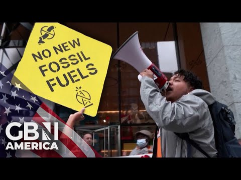 ‘We need clean air, not another billionaire!’ | Climate activists ARRESTED in New York