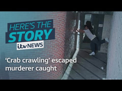 ‘Crab crawling’ escaped convicted murderer caught after 2 weeks | ITV News