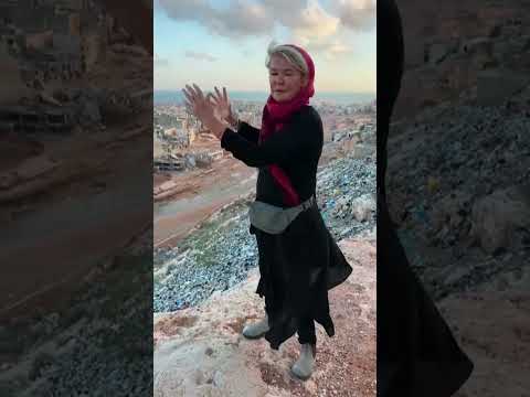 Sky’s Alex Crawford reaches Derna, Libya amid flooding