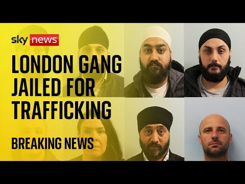 West London gang jailed for money laundering and trafficking