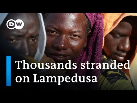 Italy’s Lampedusa says it cannot cope with record number of refugee arrivals | DW News