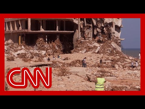 ‘Utter devastation’: See dramatic footage of Libyan flood aftermath