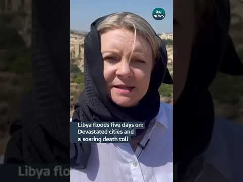 ITV News’ Emma Murphy reports from Derna, Libya after devastating floods #itvnews