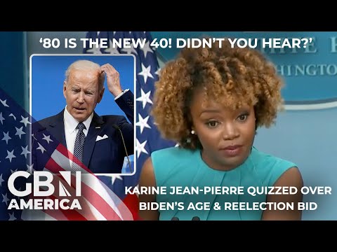 ’80 is the new 40!’ | White House Press Secretary quizzed over Joe Biden’s age and reelection bid