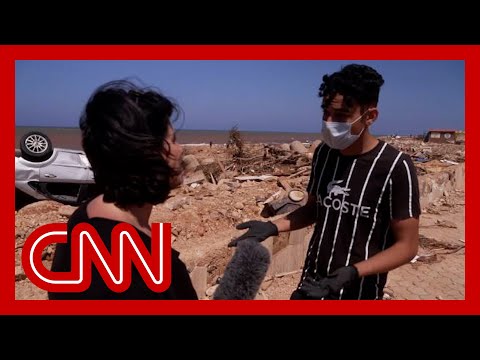 Pulling bodies with ‘a rope tied around his waist.’ How Libyans deal with lack of international help